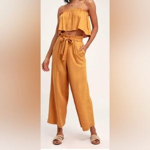 MinkPink Daybreak Linen Swing 2 PC set size large